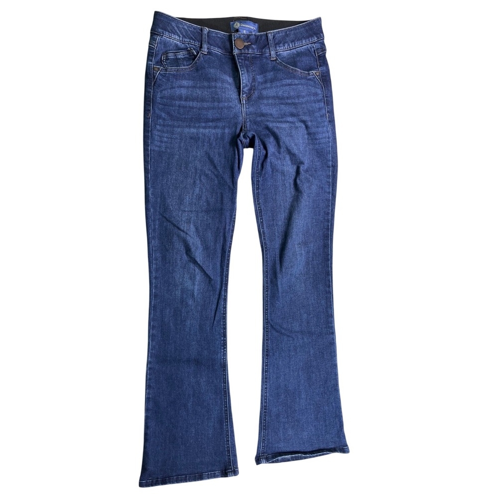 Democracy Absolution Bootcut Jeans Size 6 Stretch Mid Wash Denim